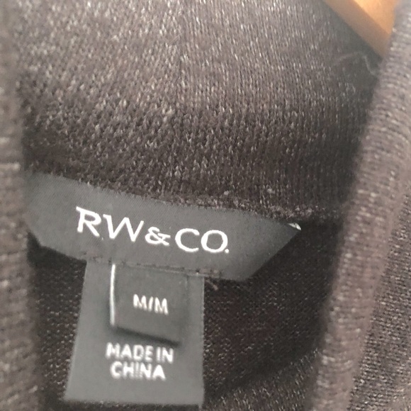 RW grey sweater dress with long sleeves, size M - Picture 5 of 6